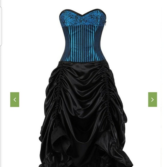 Victorian Style Corset Dress from London - Picture 1 of 7